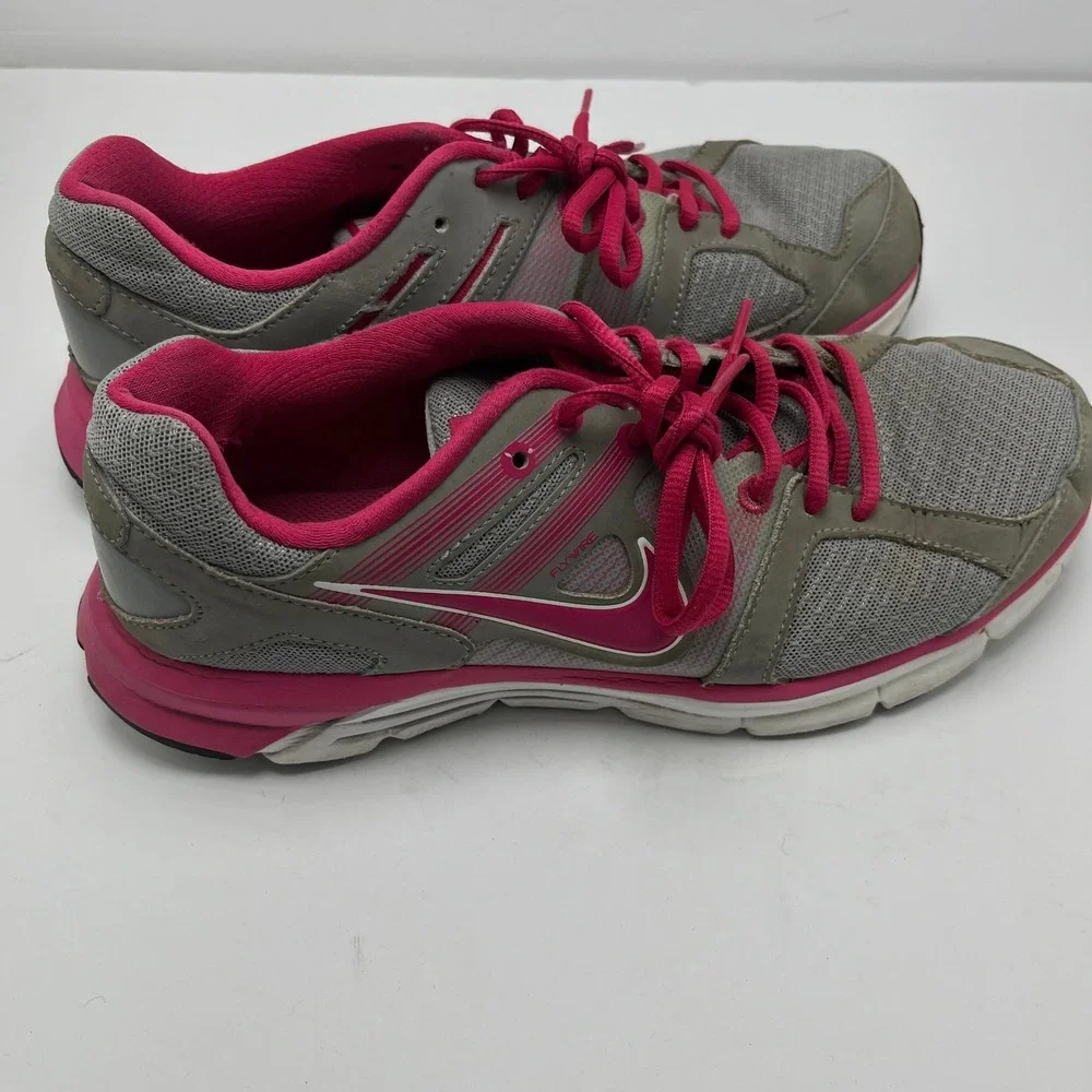 Nike Nike Pegasus Womens Running‎ Shoes Grey Pink 537681-061 Size 9